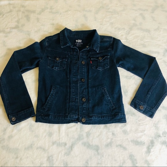 Levi’s LGG 12-13YRS. Denim Blue Kids Jacket Uni-Sex Jacket. - Picture 4 of 14